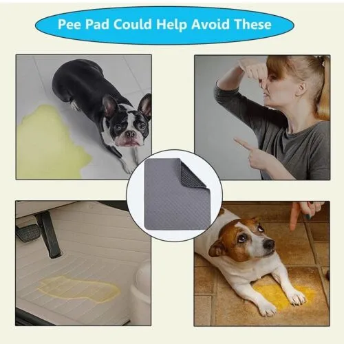 100X70cm Washable Pet Dog Pee Pad Reusable Cat Puppy Training Wee Absorbent Mat Pads Bed