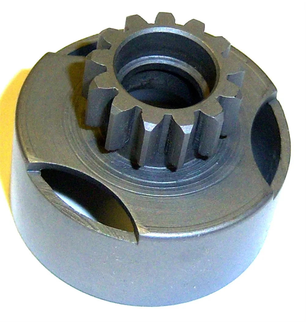 1/10 Vented RC Nitro Engine Single Speed Clutch Bell Housing 13 Tooth Teeth 13T