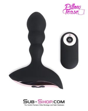1594M      Rechargeable Remote Control 10 Function Waterproof Vibrating Wireless Silicone Anal Plug