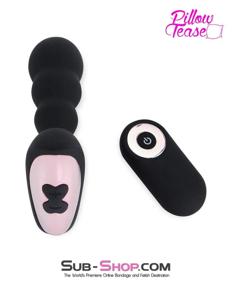 1594M      Rechargeable Remote Control 10 Function Waterproof Vibrating Wireless Silicone Anal Plug