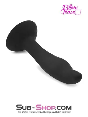 1866M      Mini Tapered Silicone Anal Training Plug with Suction Cup Base - MEGA Deal