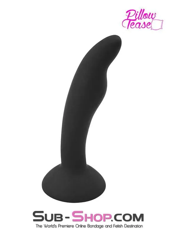 1866M      Mini Tapered Silicone Anal Training Plug with Suction Cup Base - MEGA Deal