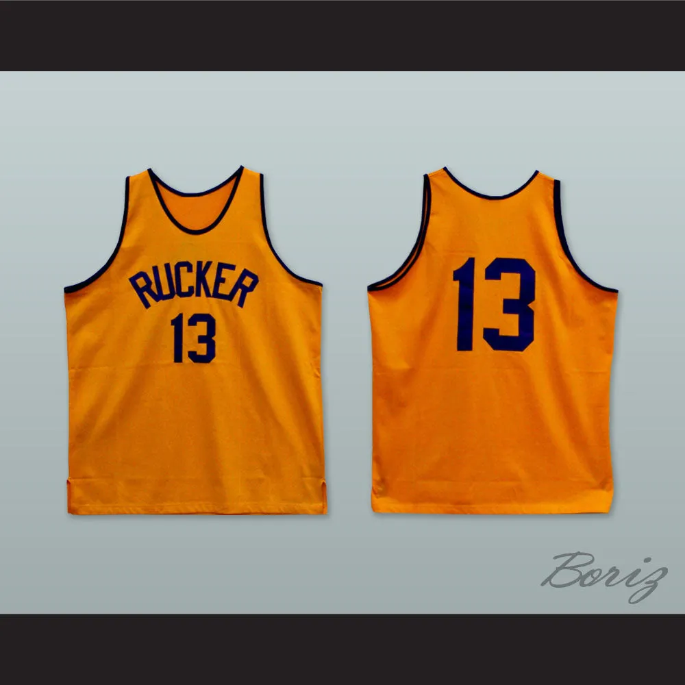 1946 Rucker Park NYC 13 Orange Basketball Jersey