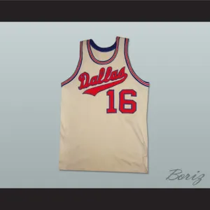 1968 - 1969 Dallas Basketball Jersey Home