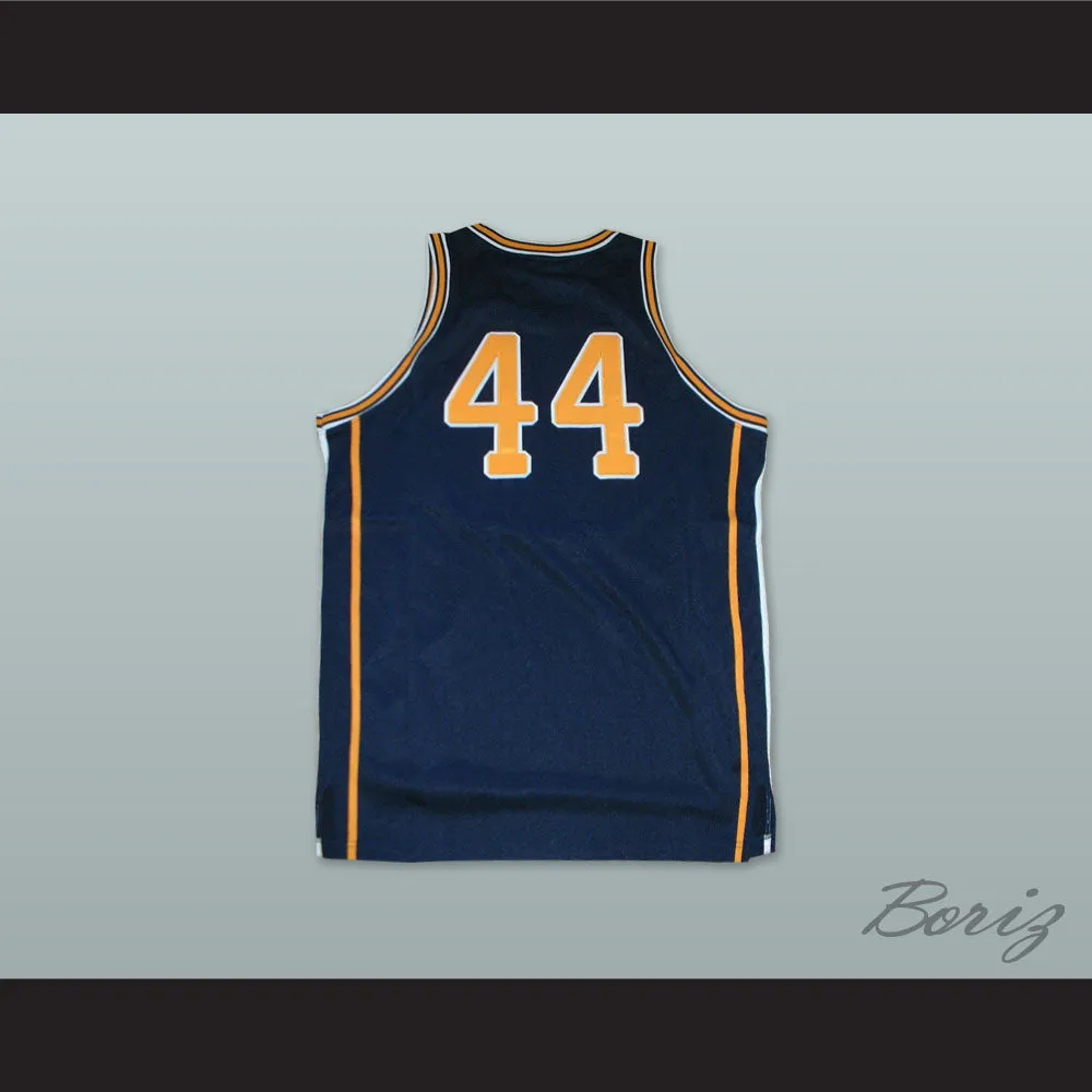 1970 MB PROS 44 Dark Blue Basketball Jersey