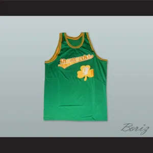 1972 Rucker Park Shamrocks 9 Green Basketball Jersey