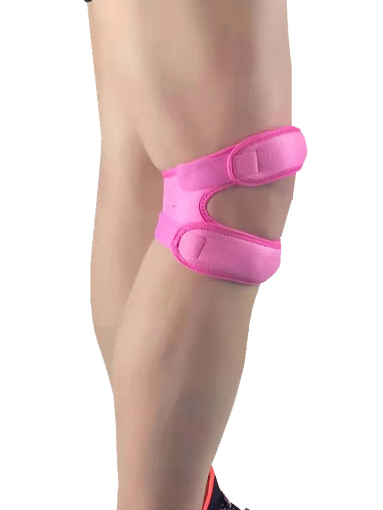 1pc Fashionable, Comfortable, Breathable, Adjustable, Compression Knee Support For Sports/workout