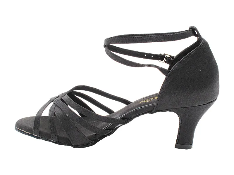 2849W Black Satin (wide fit)