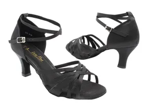 2849W Black Satin (wide fit)