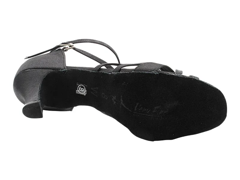 2849W Black Satin (wide fit)