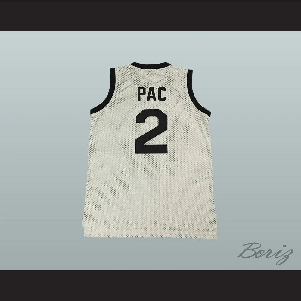 2Pac Tournament Shoot Out White Basketball Jersey