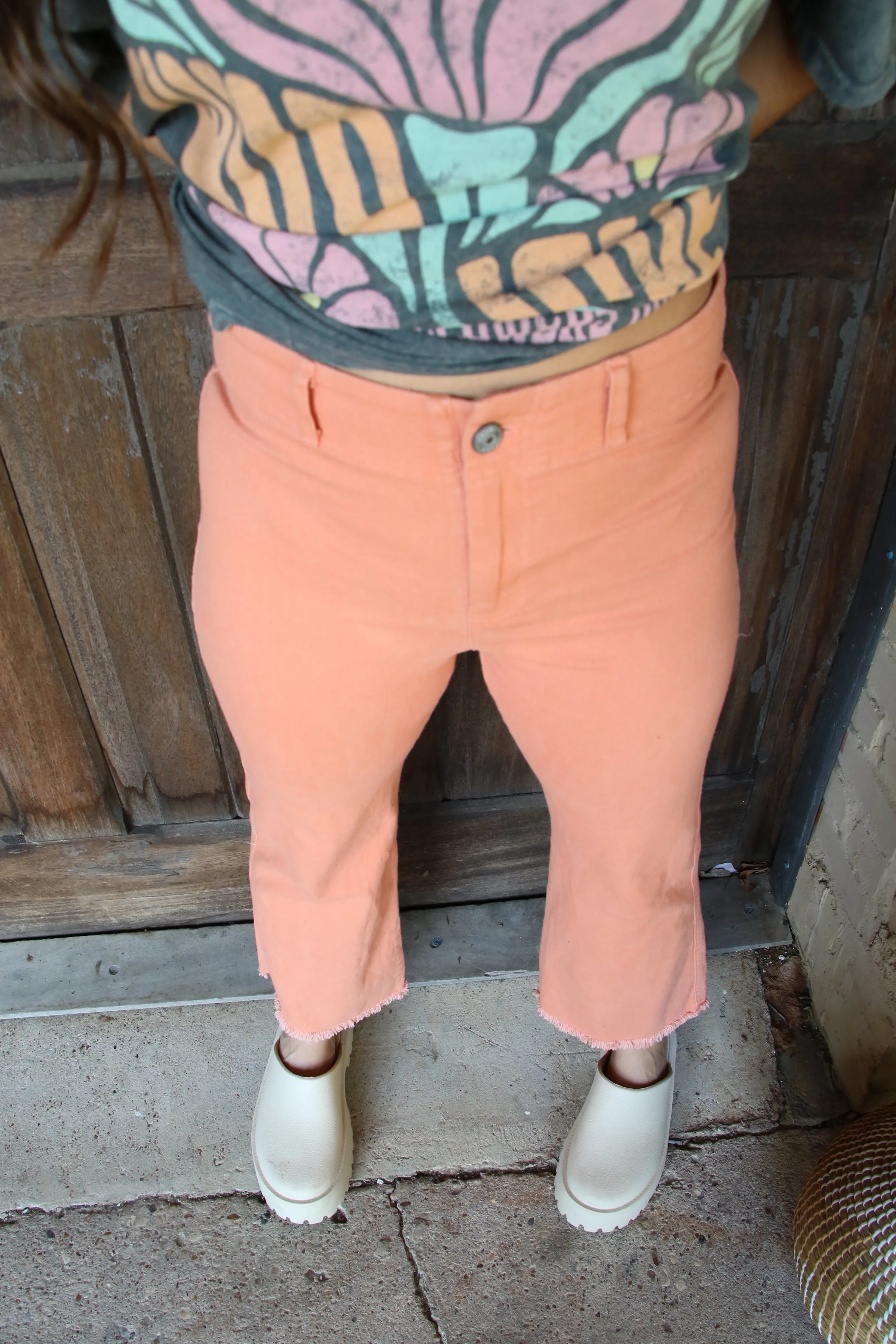 52014 GINGER DENIM STRETCH CROP JEANS