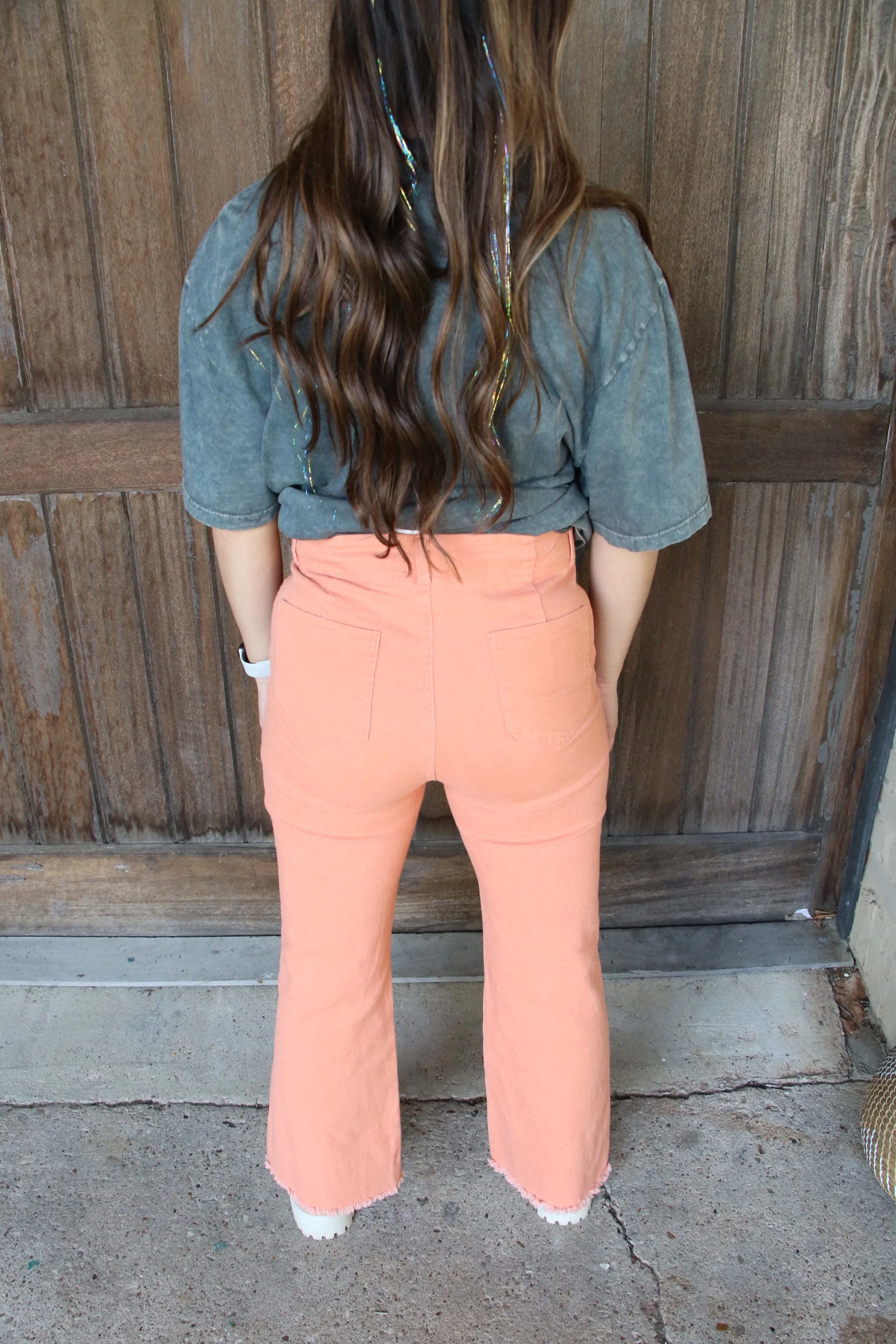 52014 GINGER DENIM STRETCH CROP JEANS