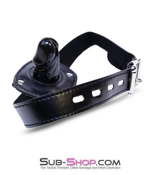 7048RC      Locking Rubber Penis Gag - MEGA Deal