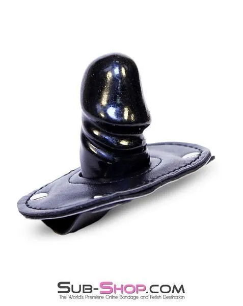 7048RC      Locking Rubber Penis Gag - MEGA Deal