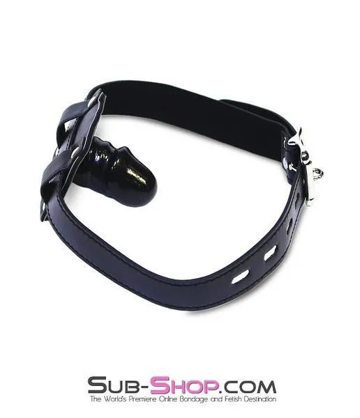 7048RC      Locking Rubber Penis Gag - MEGA Deal