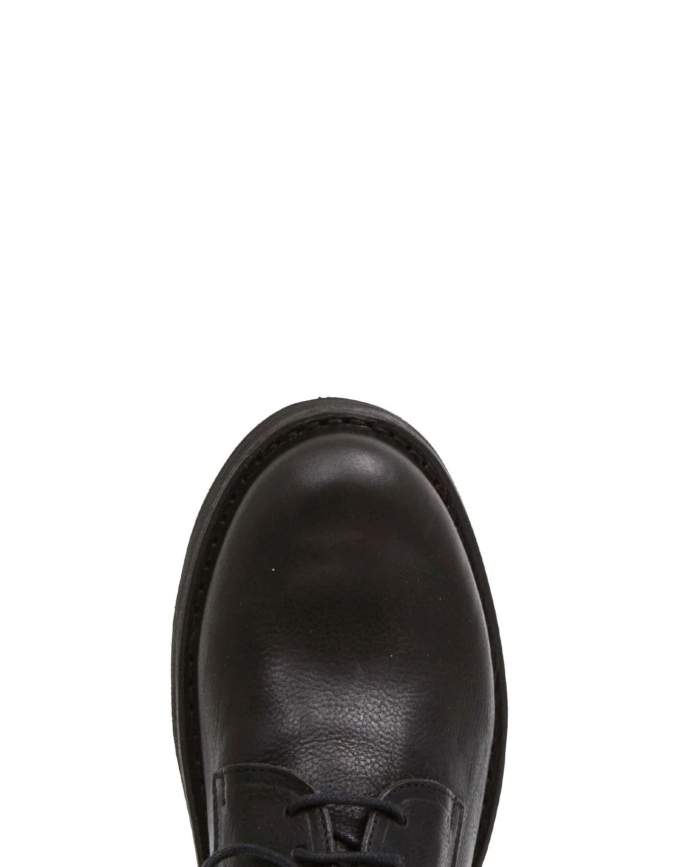 706 Black Leather Derby Shoes