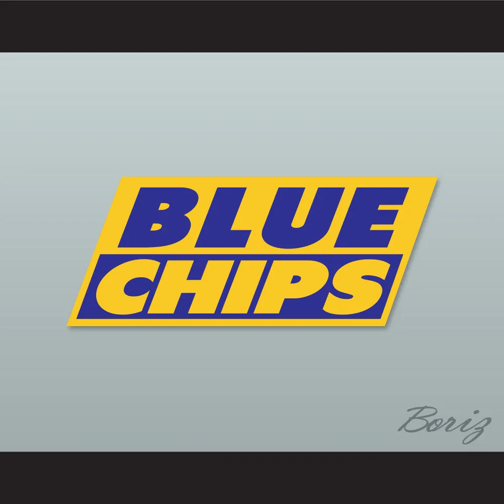 Action Bronson 12 Western University Blue Basketball Jersey with Blue Chips Patch
