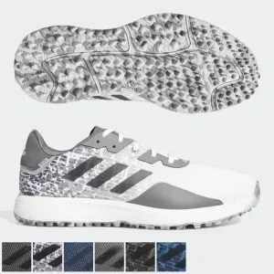 Adidas S2G Spikeless Shoes 7.0 Grey Three / Cloud White / Hazy Wide
