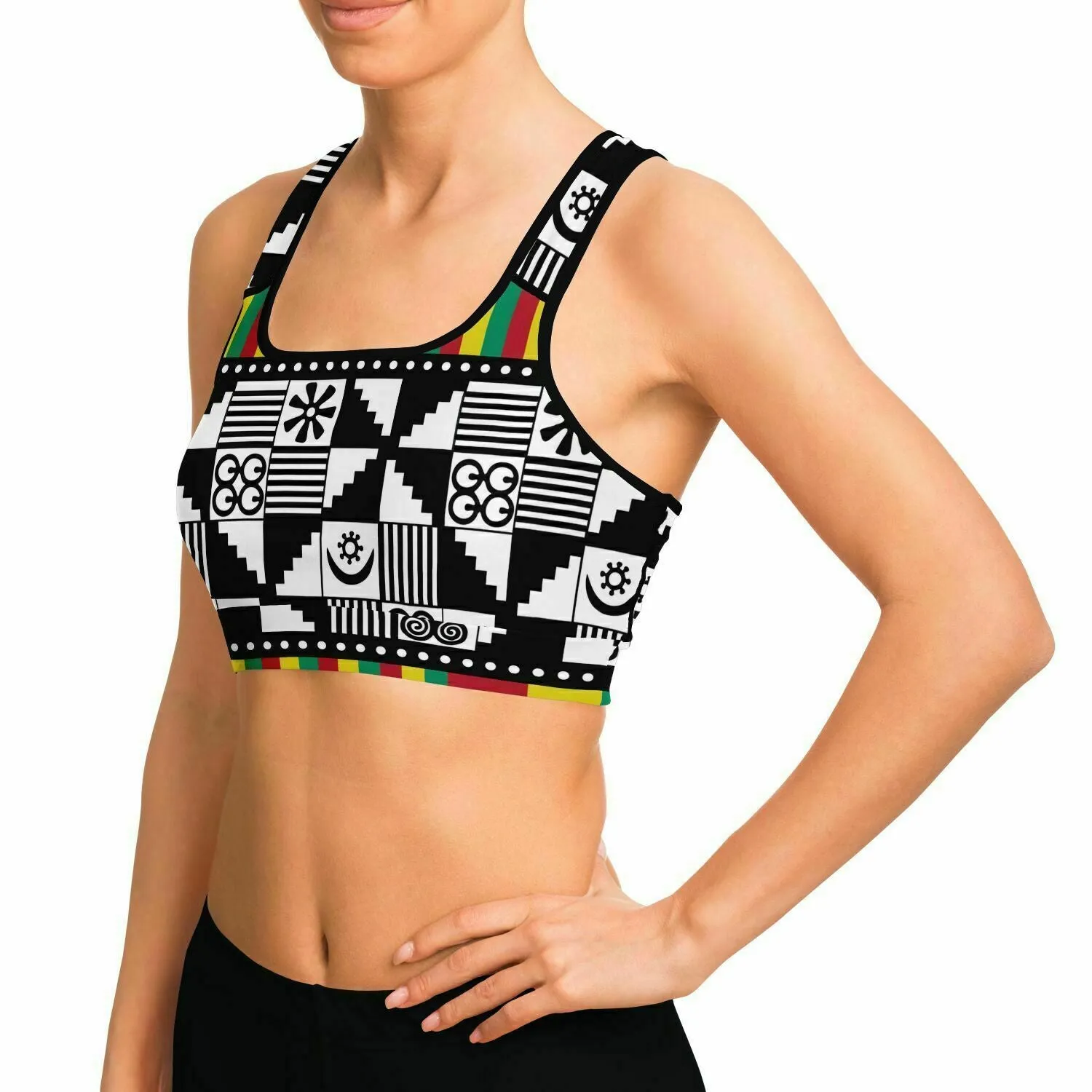 Adinkra Sports Bra