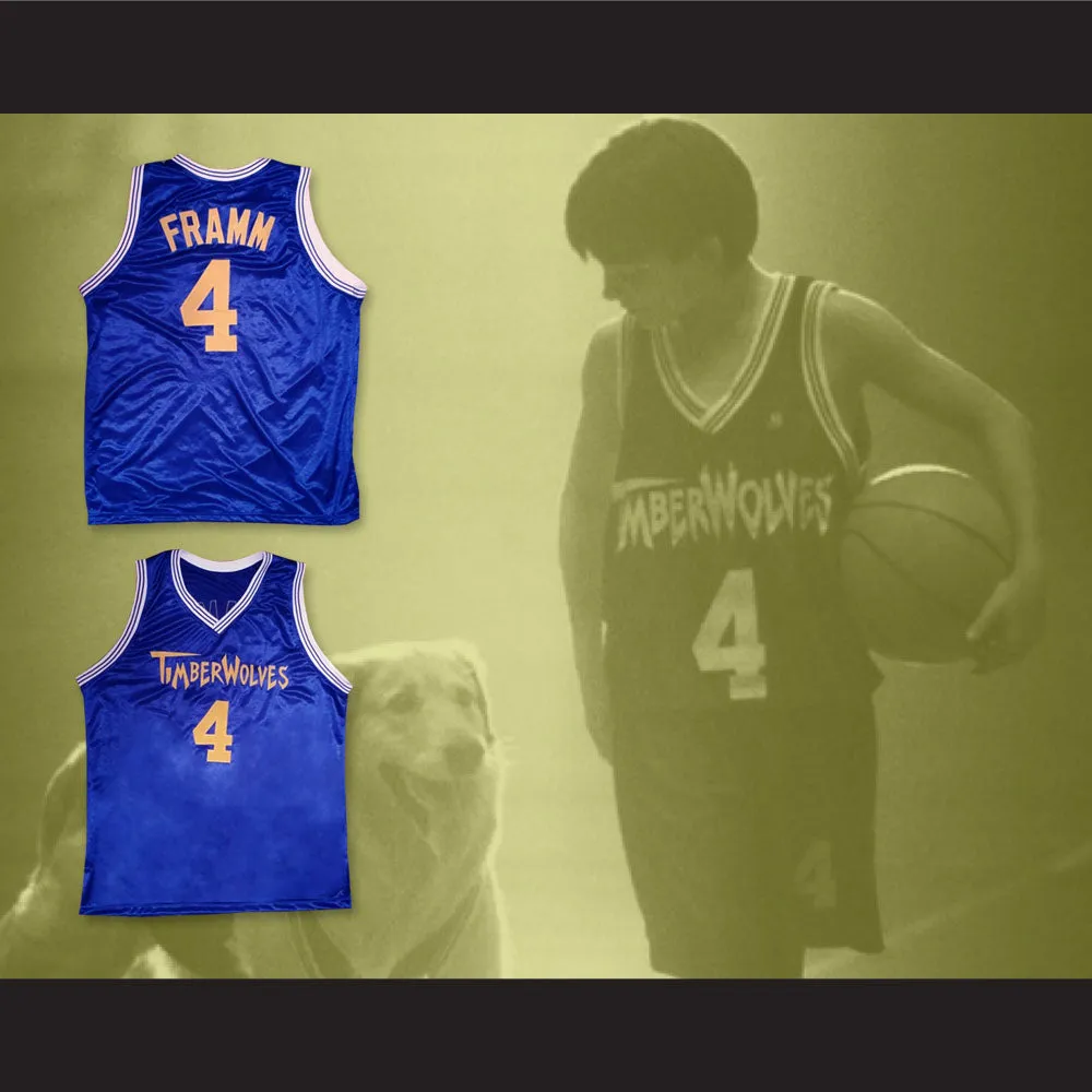 Air Bud K9 Timberwolves Blue Basketball Jersey