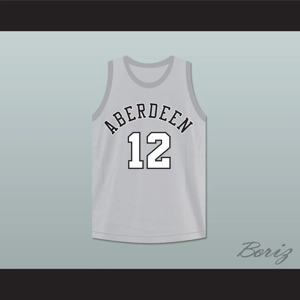 Allen Iverson 12 Aberdeen Elementary School Basketball Jersey