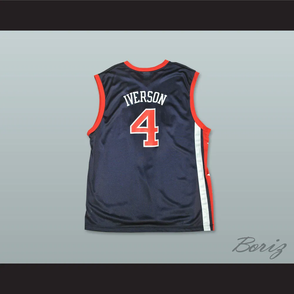 Allen Iverson 4 Team USA Basketball Jersey
