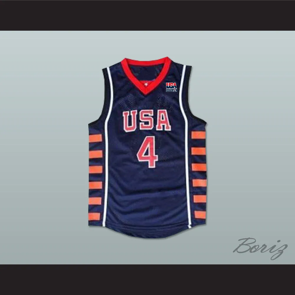 Allen Iverson 4 USA Basketball Jersey
