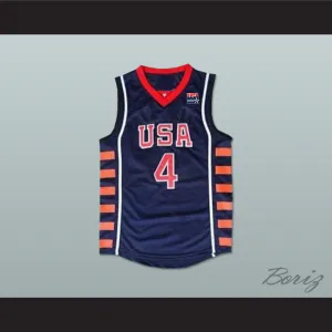 Allen Iverson 4 USA Basketball Jersey
