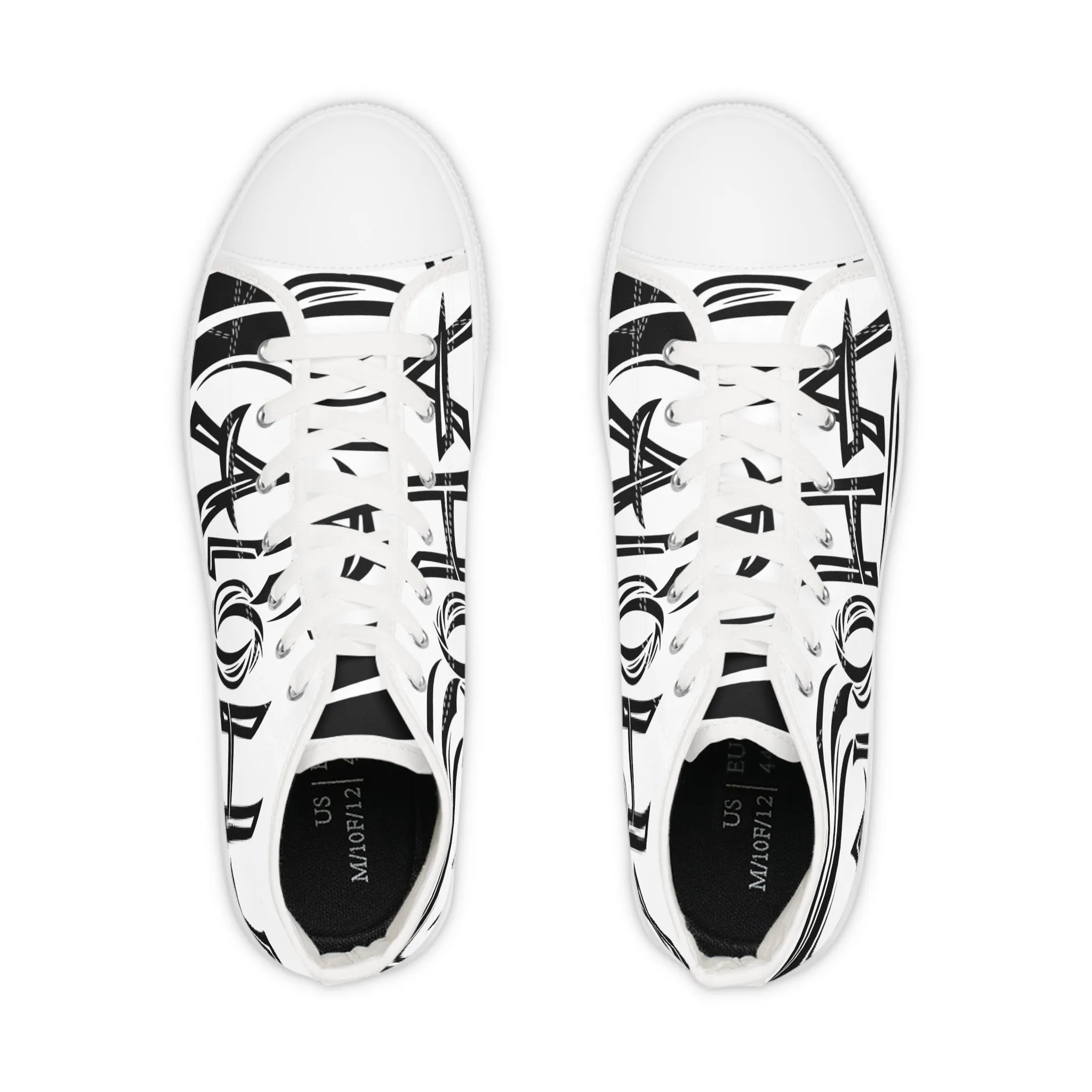 Aloha High Top Sneakers for Trendsetters - Stylish White Sneakers