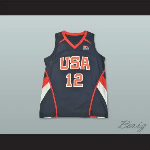 Amar'e Stoudemire 12 Team USA Basketball Jersey