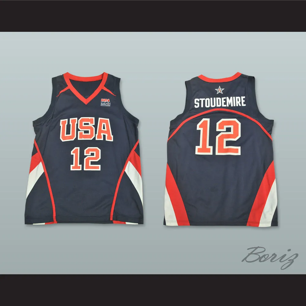 Amar'e Stoudemire 12 Team USA Basketball Jersey