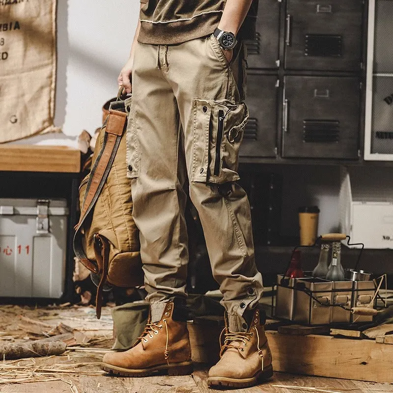 American Retro Outdoor Functional Urban Outdoor Tactical Cargo Pants