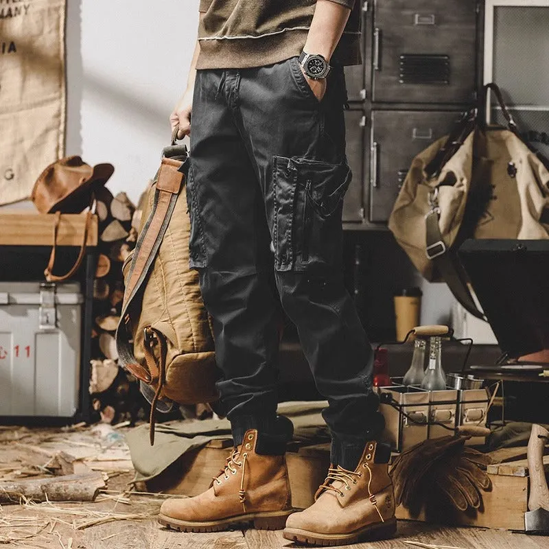 American Retro Outdoor Functional Urban Outdoor Tactical Cargo Pants