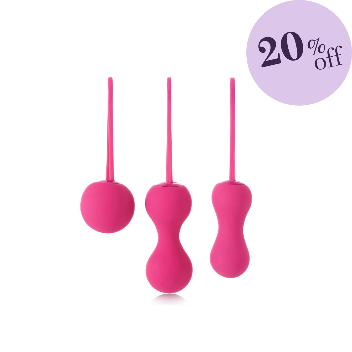 Ami 3 Step Kegel Training Set - Strengthen Your Pelvic Floor