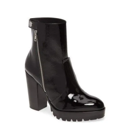 Ana Block Heel Ankle Booties
