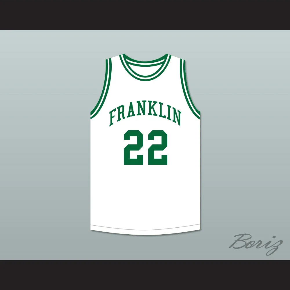 Andre Iguodala 22 Franklin Middle School White Basketball Jersey 2