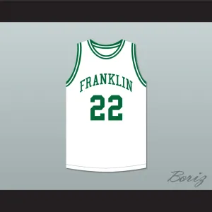 Andre Iguodala 22 Franklin Middle School White Basketball Jersey 2
