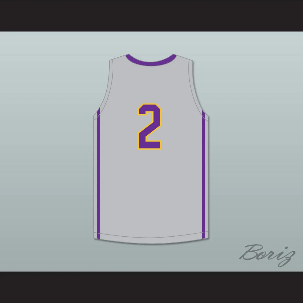 Andrew Nembhard 2 Montverde Academy Eagles Gray Basketball Jersey 1