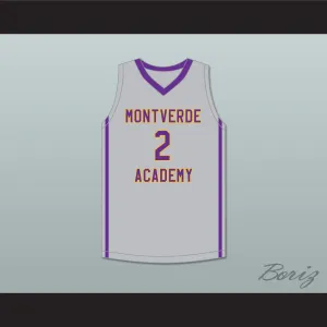 Andrew Nembhard 2 Montverde Academy Eagles Gray Basketball Jersey 1