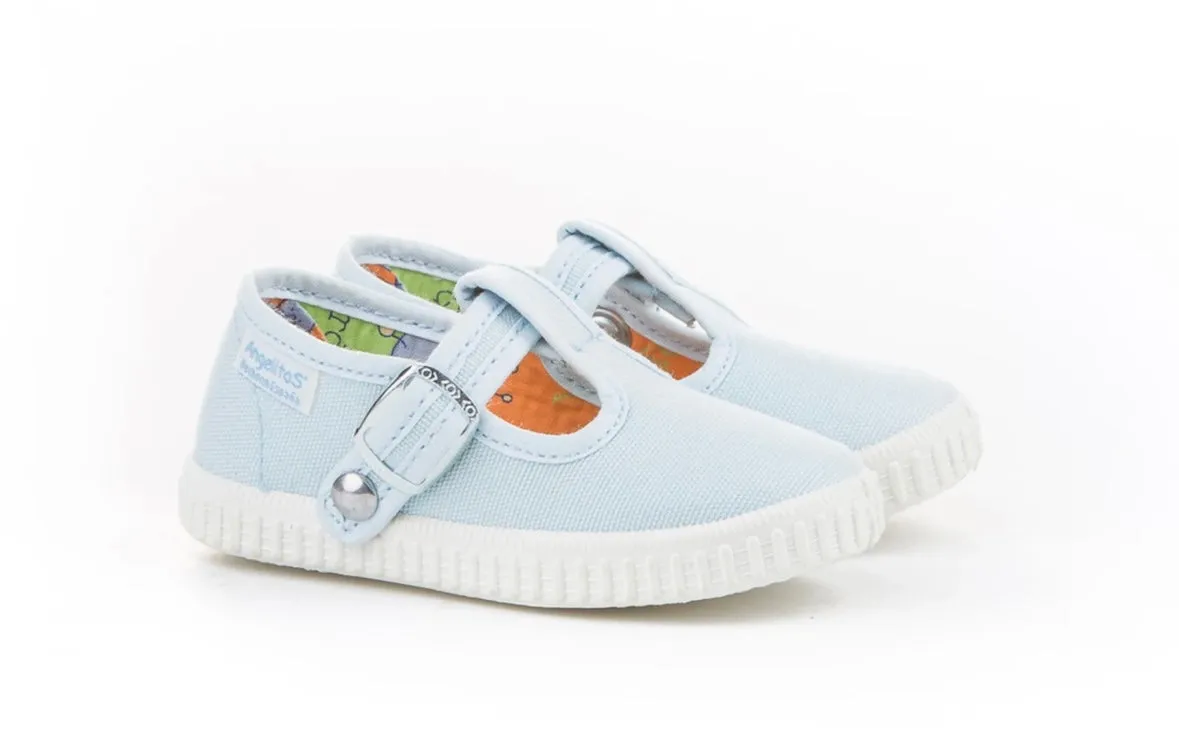 Angelitos - Canvas shoe 122 Baby Blue