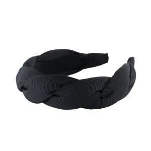 Anna Fashion Twist Grosgrain Headband 1.5" Wide