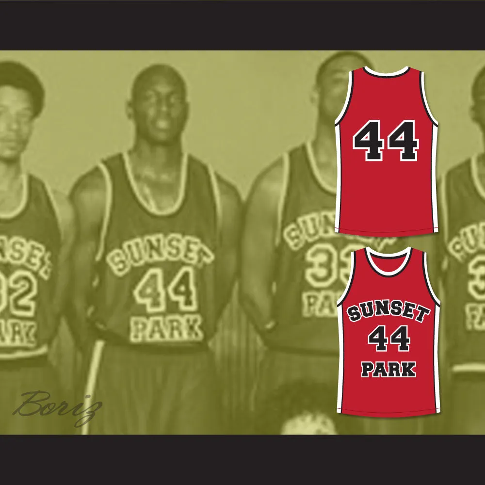 Anthony C Hall Andre 44 Sunset Park Basketball Jersey