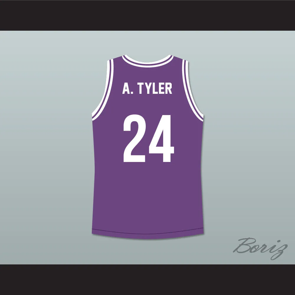 Antoine Tyler 24 Huskies Purple Basketball Jersey The 6th Man