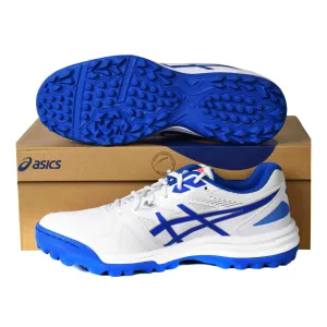 Asics Gel Lethal Field Cricket Shoes White Tune Blue Size