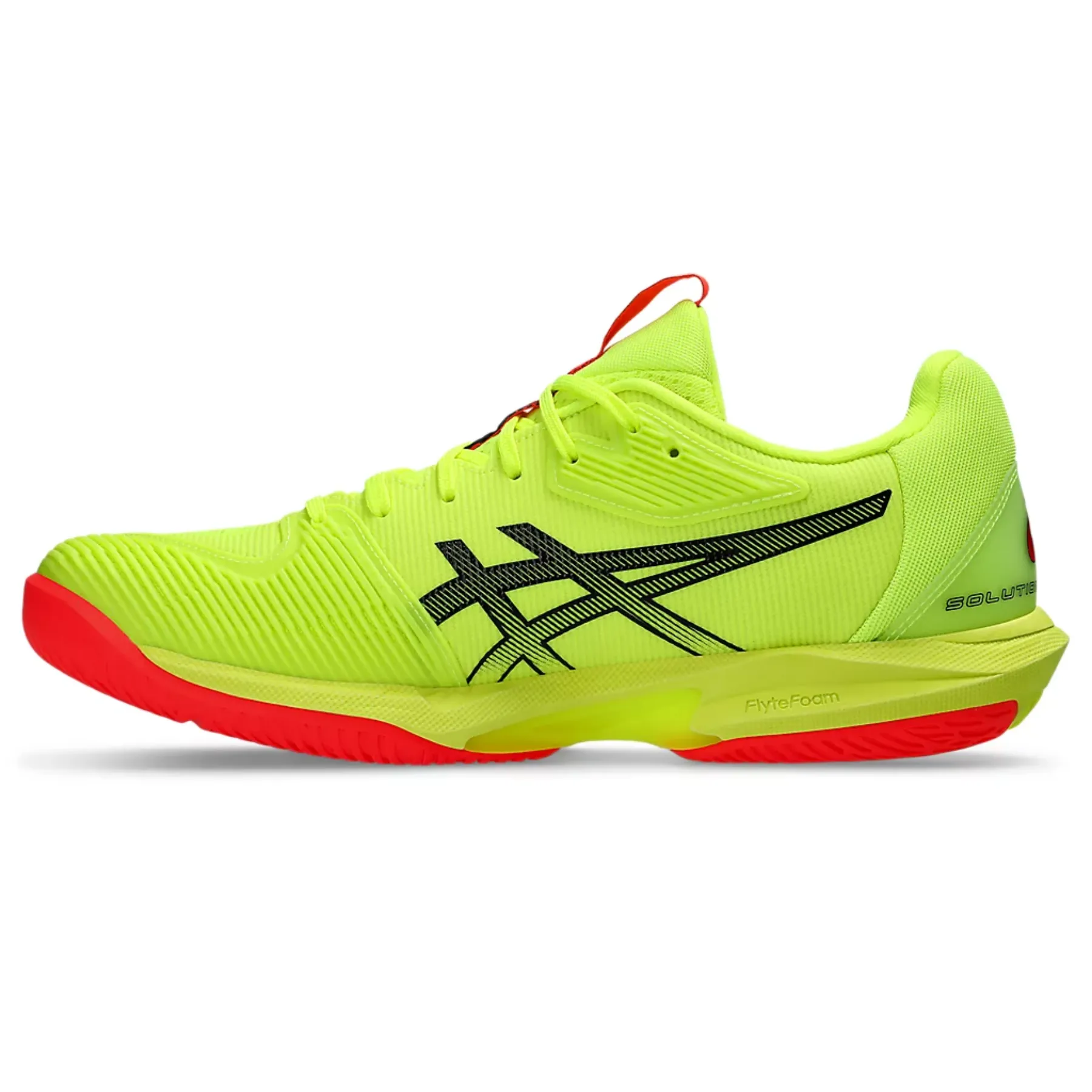 Asics Solution Speed FF 3 Paris Hardcourt Tennis Shoe - Safety Yellow/Black