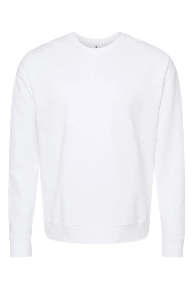 Auburn Textured Vinyl Unisex Fleece Crew