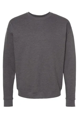 Auburn Textured Vinyl Unisex Fleece Crew