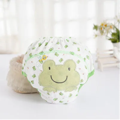 Baby Diapers Reusable Nappies Washable Cotton Training Pants Changing
