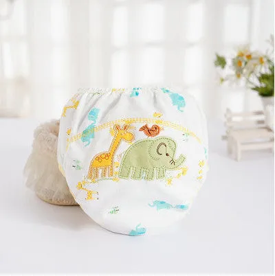 Baby Diapers Reusable Nappies Washable Cotton Training Pants Changing